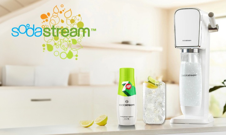 6x SYROP KONCENTRAT 7 UP DO SATURATORA SODASTREAM 9L NAPOJU z 440ml