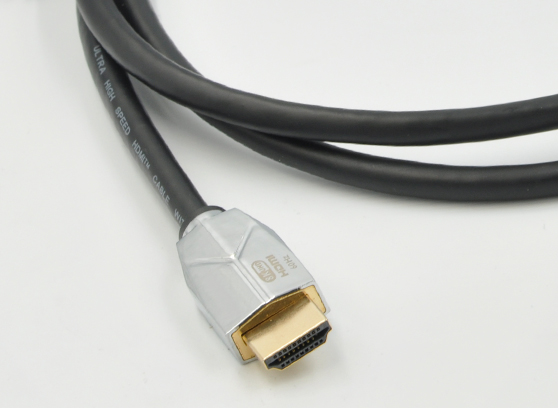 KABEL PRZEWÓD HDMI 2.1 Z ETHERNET 8K 4K 120Hz UHD 48Gbps HDR 3D eARC PRO 1m