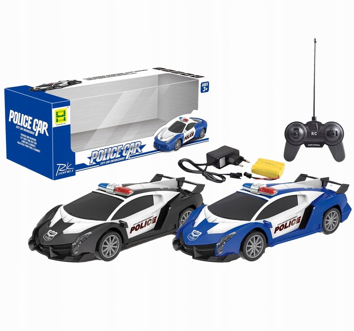 AUTO SAMOCHÓD POLICYJNY ZDALNIE STEROWANY POLICJA