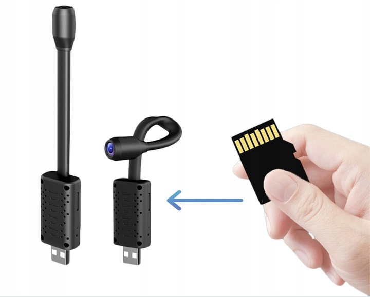 MINI KAMERA USB SZPIEGOWSKA IP WIFI HD UKRYTA