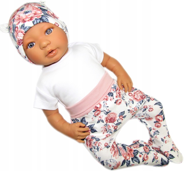 PÓŁŚPIOCHY BEZUCISKOWE r.56 KAIA-BABY RÓŻE /61/