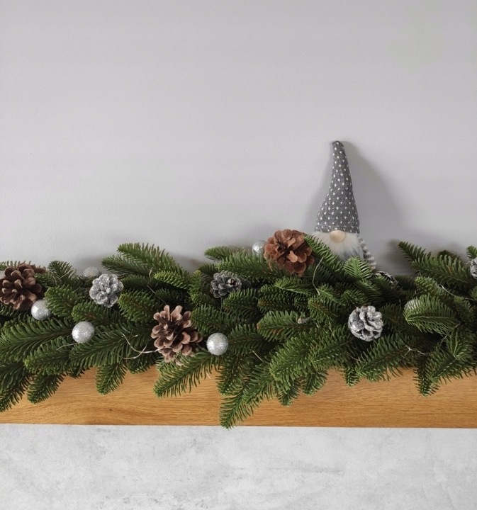 Girlanda Jodła 3 metry 100% PE 300 cm DŁUGA gęsta jak naturalna balustrada