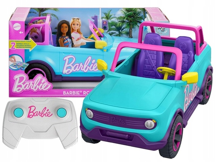 LALKA BARBIE HOT WHEELS AUTO SUV samochód zdalnie sterowany RC