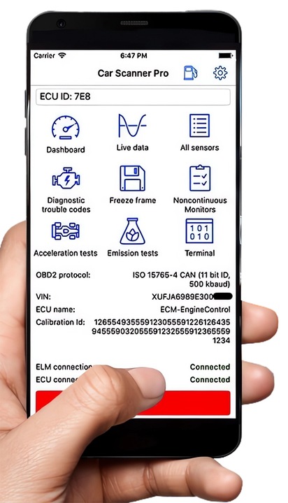 Interfejs Diagnostyczny Vgate iCar Pro BT3.0 OBD2 ELM327 Kasowanie Błędów P