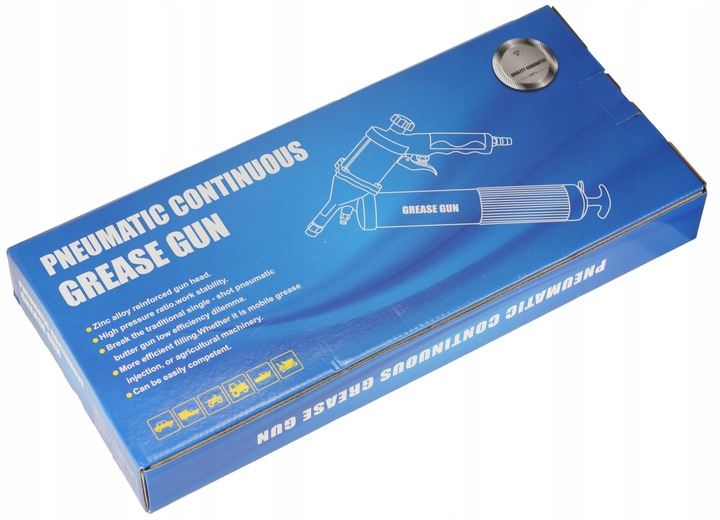 SMAROWNICA TOWOTNICA TAWOTNICA PNEUMATYCZNA 600 ml 1/4 NA KARTUSZE SMAR ŁT