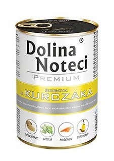 Mokra karma dla psa Dolina Noteci Premium MIX smaków 10x400g