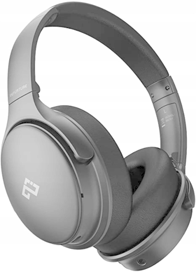 Słuchawki z redukcją szumów Bluetooth 5.0, bezprzewodowe słuchawki nauszne,