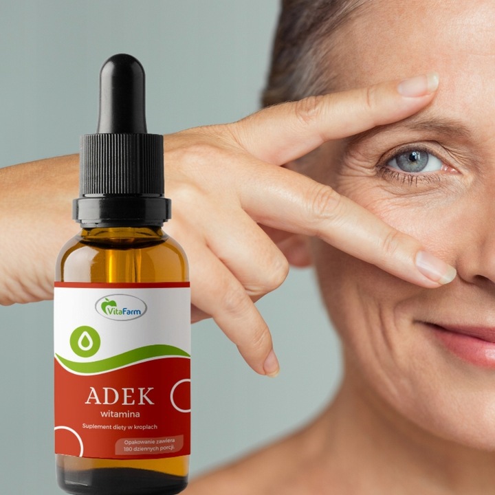 Witamina ADEK (A+D3 2000 IU+E+K2) krople 30 ml