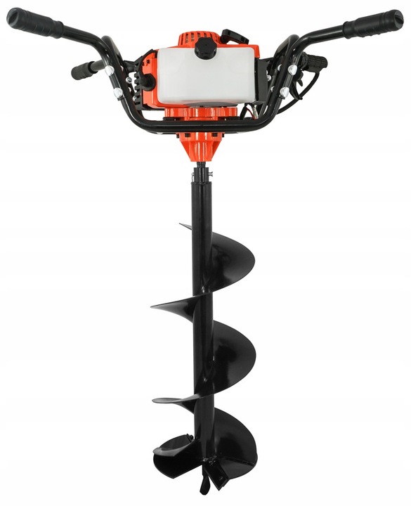 ŚWIDER SPALINOWY WIERTNICA GLEBOWA DO ZIEMI GLEBY ZESTAW + WIERTŁA + OLEJ