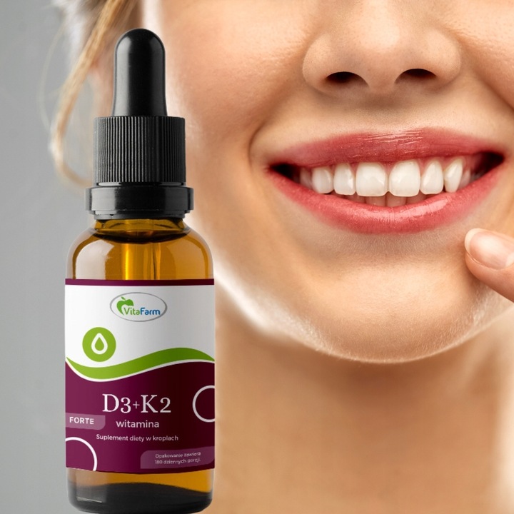 Witamina D3 4000 IU + K2 FORTE krople 30 ml