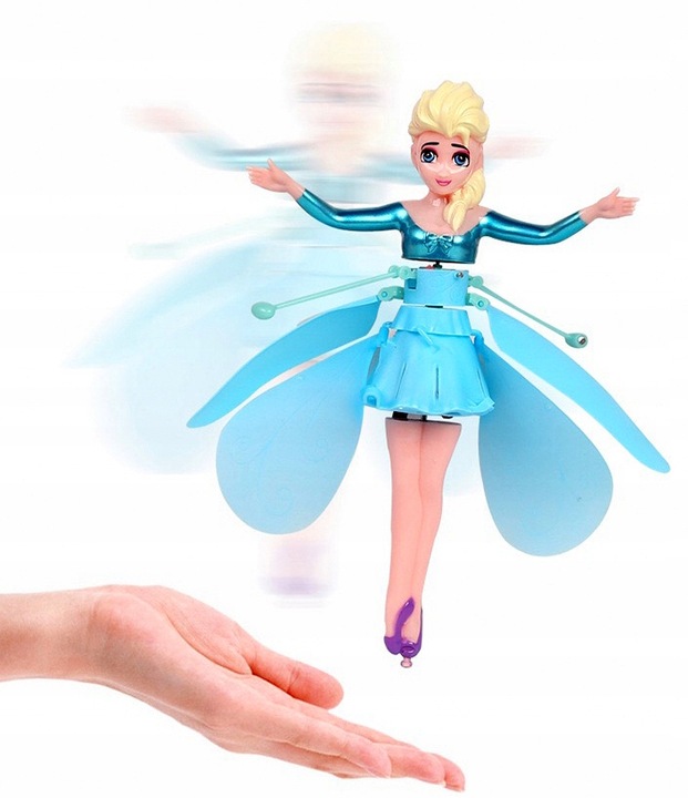 LATAJĄCA WRÓŻKA MAGICZNA LALKA STEROWANA DŁONIĄ