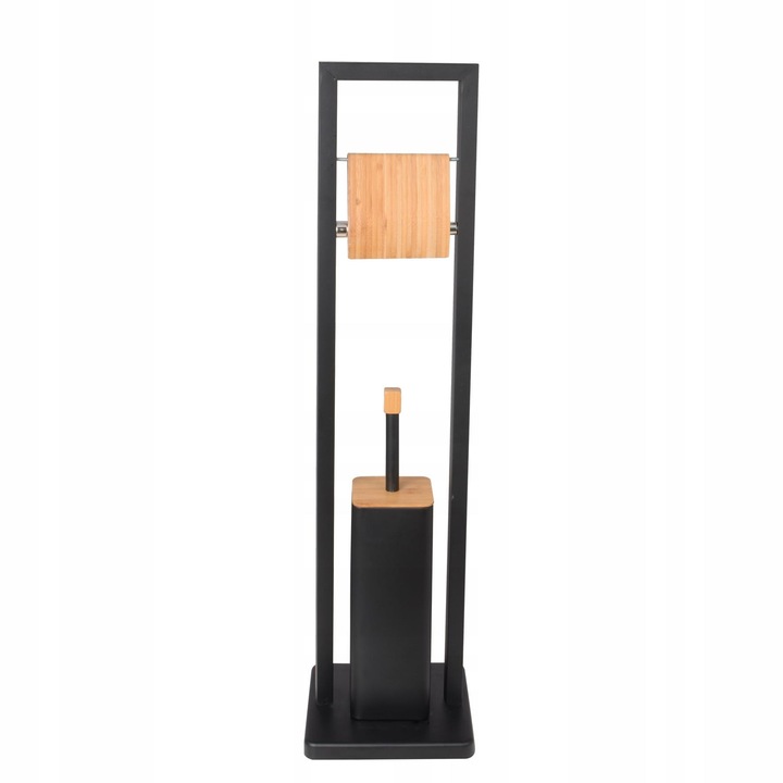 Zestaw łazienkowy KOSZ NA ŚMIECI stojak NA PAPIER TOALETOWY szczotka DO WC