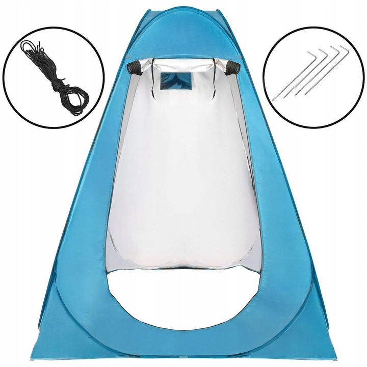 NAMIOT NA PRYSZNIC TOALETA WC PRZEBIERALNIA PRZENOŚNA KEMPINGOWY PLAŻOWY