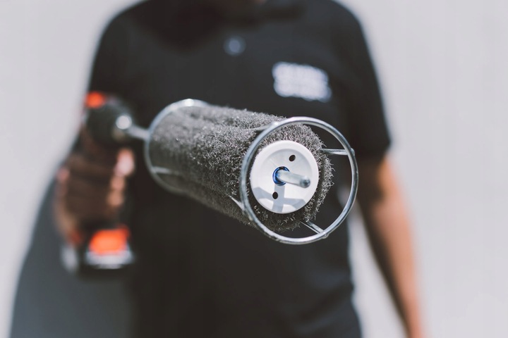 KUBALA Przyrząd do mycia czyszczenia wałków, pasuje do wałek do gładzi