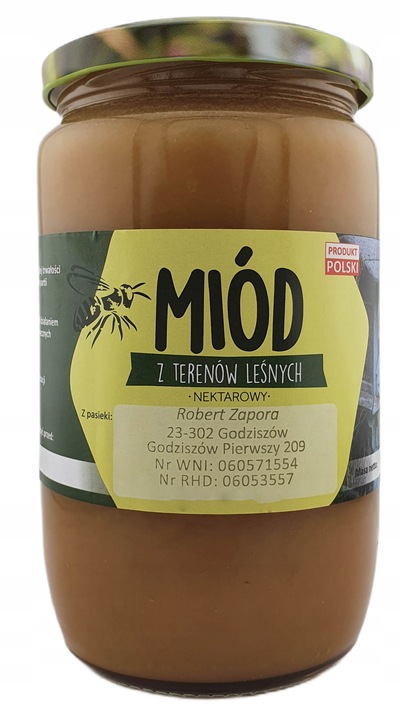 Miód Leśny Park Krajobrazowy Lasy Janowskie
