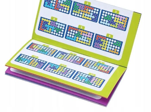 Puzzle 3D, gra logiczna IQ łamigłówka, 120 wyzwań