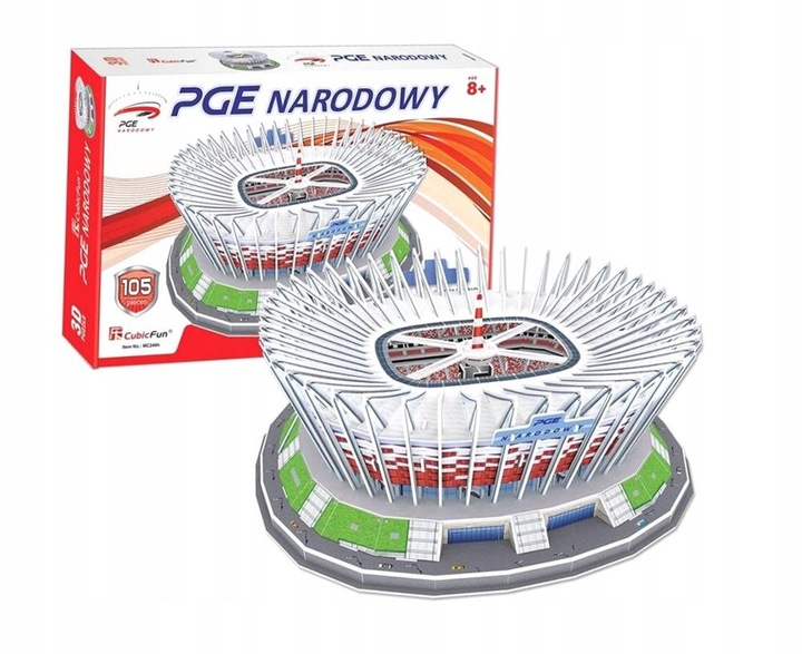 PUZZLE 3D PGE NARODOWY PRACA ZBIOROWA