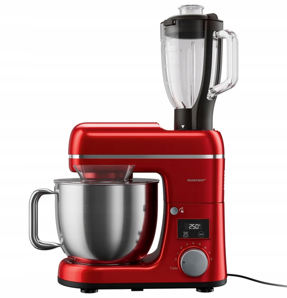 Robot kuchenny SilverCrest SKMW 900 A1 900 W czerwony