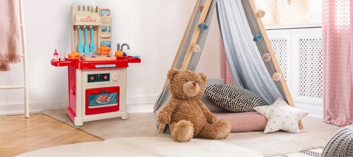 KUCHNIA DLA DZIECI ZESTAW KRAN GARNKI + AKCESORIA INTERAKTYWNA WODA PARA