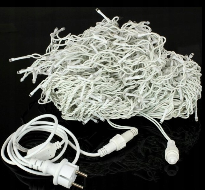 SOPLE FLASH 500 LED ZEWNĘTRZNE CHOINKOWE lampki NIEBIESKIE z Flashem