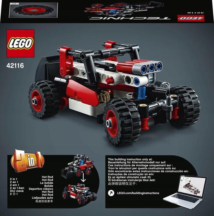 LEGO TECHNIC Miniładowarka 42116 + GRATIS List do Mikołaja!