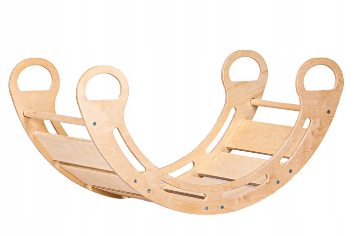 Bujak drewniany z poduszką , bujaczek i poduszka 8