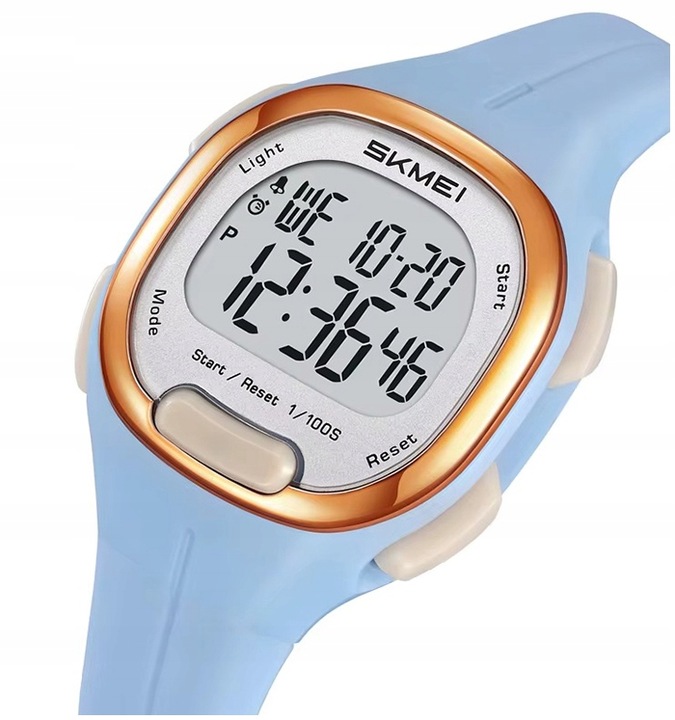 Zegarek damski SKMEI skm.124571d.wm elektroniczny wiele funkcji