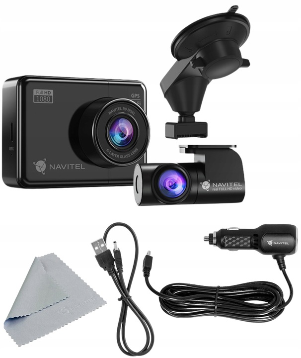 Wideorejestrator Navitel R9 Dual 2,7" Full HD WiFi GPS