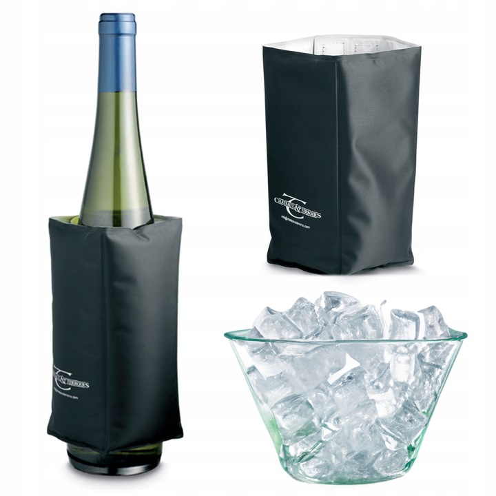 Pokrowiec Chłodzący Izotermiczny na butelkę Na Piknik COOLER na Butelkę