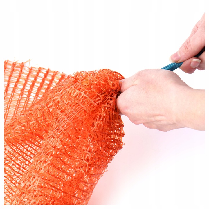 WOREK RASZLOWY 30 KG 50X80 WORKI RASZLOWE POMARAŃCZOWE Z ZACIAGIEM 50 SZT