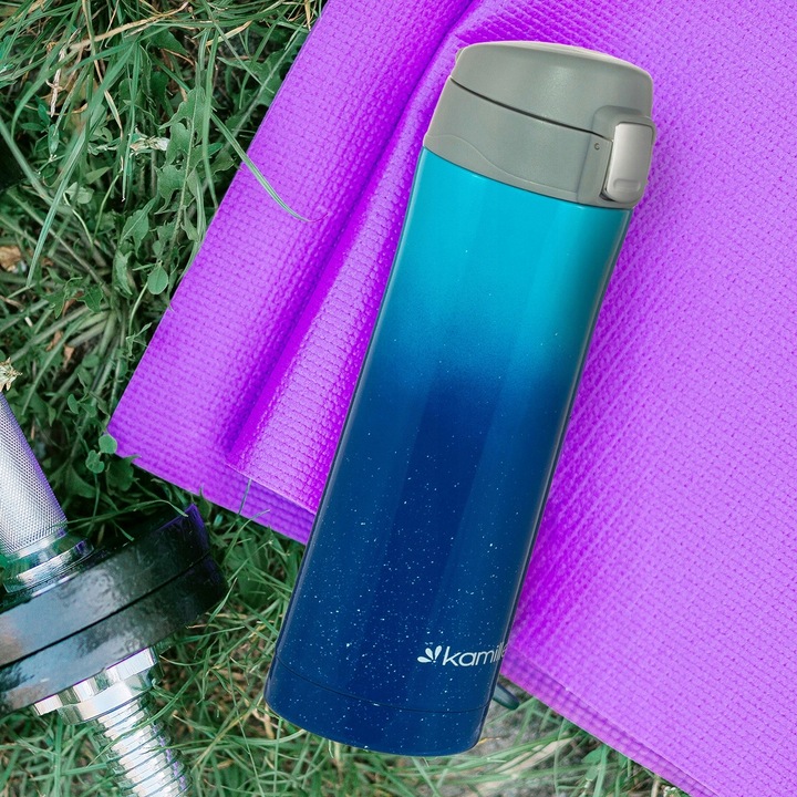 Kubek Termiczny 450ml Termos Butelka Bidon Kamille