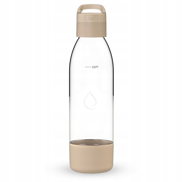 PushAir Butelka do Saturatora Dafi z Uchwytem 0,7 Cappuccino