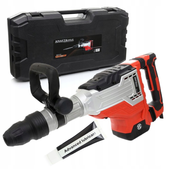 MŁOT WYBURZENIOWY UDAROWY KUJĄCY 2600W WALIZKA NEW MODEL SDS MAX 48J MOCNY