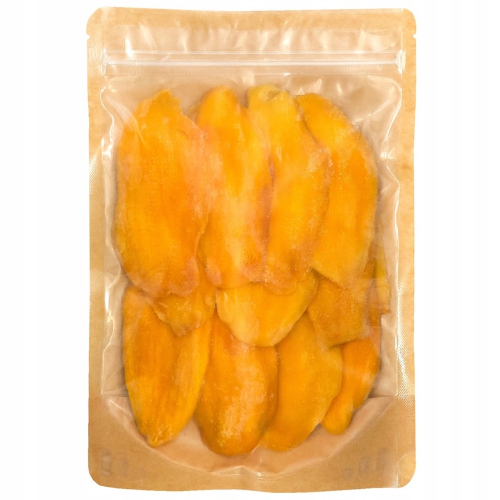 MANGO SUSZONE PLASTRY z dodatkiem cukru słodka przekąska 500g