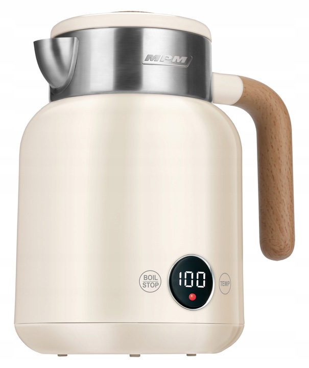 Czajnik elektryczny podwójne ścianki beżowy jasny 2200W MPM MCZ-128/B1