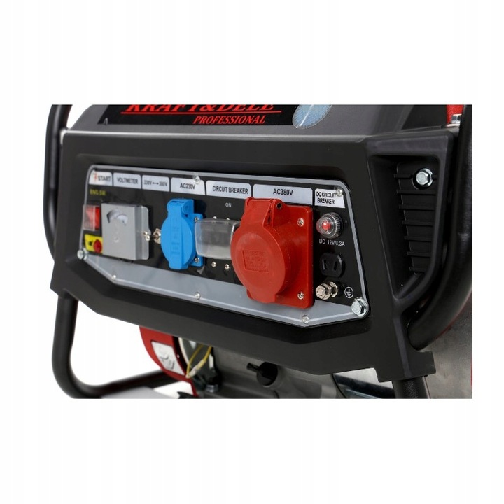 AGREGAT PRĄDOTWÓRCZY 3000W 7KM TRÓJFAZOWY GENERATOR PRĄDU PRZENOŚNY 3000W