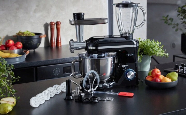 Robot kuchenny planetarny LOVIO HOME ChefAssistant Plus LVSTM02PBK 1900W