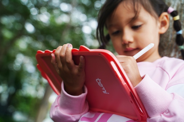 BEMI Doodle Różowy 10" Tablet Znikopis Do Rysowania Dla Dzieci (10 calowy)