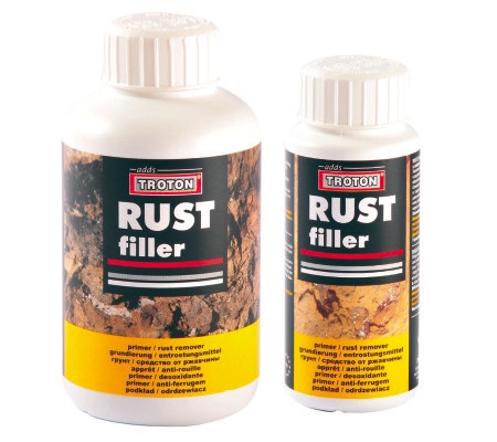 RUSTFILLER neutralizator rdzy + podkład z pędzelkiem 250 ml TROTON 648