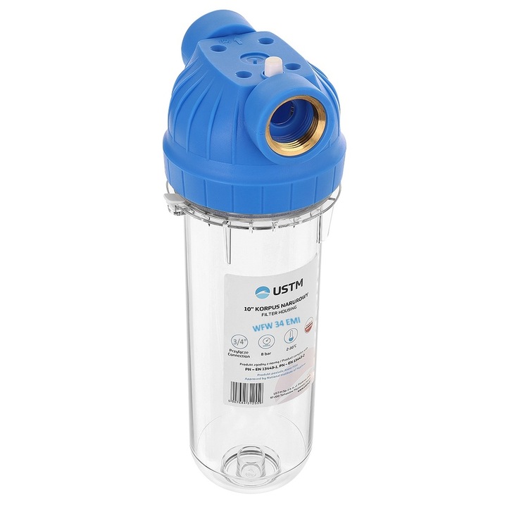 FILTR DO WODY WĘGLOWY ZMIĘKCZACZ WSTĘPNY 3/4'' KUREK