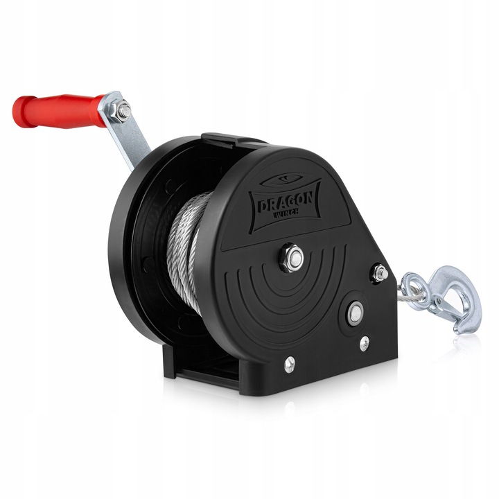 WYCIĄGARKA RĘCZNA KORBOWA LINOWA 1133kg WCIĄGARKA lebiodka przenośna DRAGON