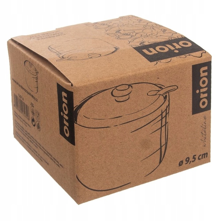 Cukierniczka cukiernica porcelanowa bambusowa