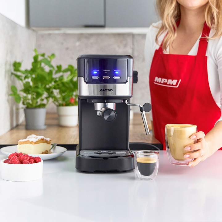 Ekspres do kawy ciśnieniowy kolbowy MPM MKW-13M