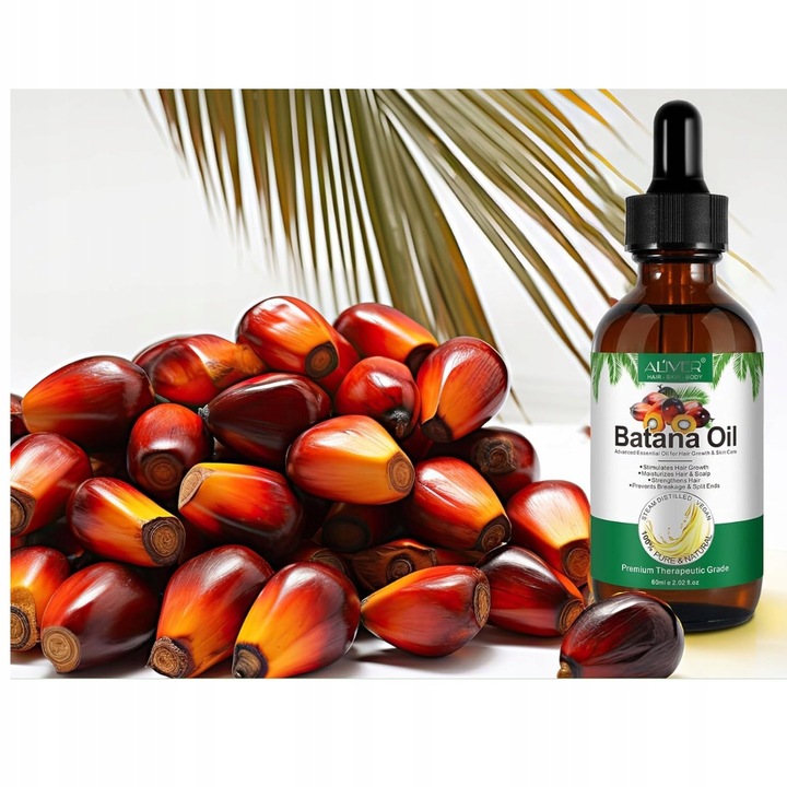 OLEJEK BATANA DO POROSTU WŁOSÓW DLA KOBIET I MĘŻCZYZN PREMIUM NA ŁYSIENIE