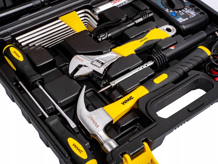 ZESTAW NARZĘDZI DLA ELEKTRYKA KLUCZ MIERNIK PRĄDU