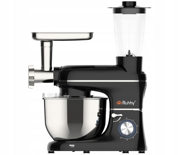 Robot Planetarny Kuchenny RUHHY z Blenderem Maszynka do Mielenia Mięsa 3w1