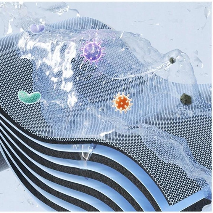 SYSTEM FILTRACJI WODY ELEKTRONICZNY OCZYSZCZACZ WODY W KRANIE FILTR WODY