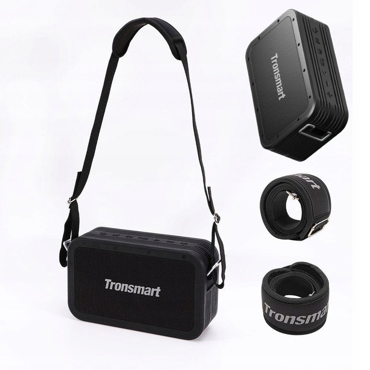 BLUETOOTH ODTWARZACZ AUDIO POWERBANK IPX6 Tronsmart Force MAX czarny 80 W