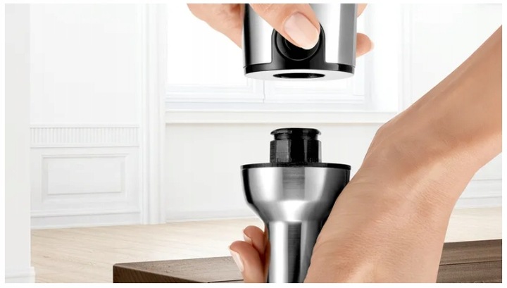 Blender ręczny Bosch MSM64110 450W Pojemnik Tryb Turbo Nóż QuattroBlade