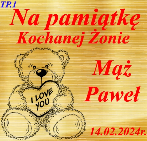 Złoty Łańcuszek z Medalikiem SERCE 585 Na Komunię Chrzest GRAWER GRATIS